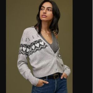 NWOT- White + Warren for Anthropologie- cashmere - size M